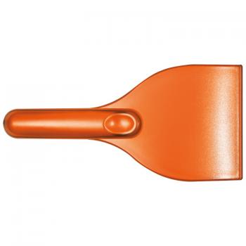 Eiskratzer / Farbe: transparent gefrostet orange