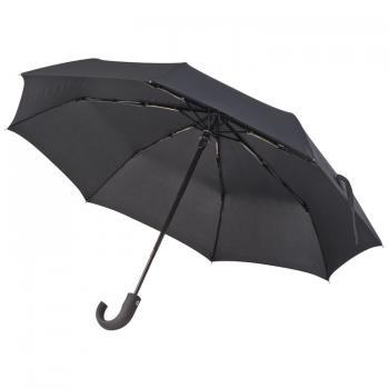 Ferraghini Automatik-Taschenregenschirm / Farbe: schwarz