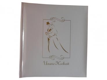 Fotoalbum "Unsere Hochzeit" 30x33cm 60 Seiten