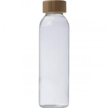 Glasflasche mit Juteummantelung / 500 ml