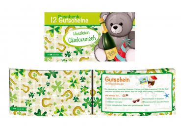 Gutscheinheft / "12 Gutscheine Herzlichen Glückwunsch"