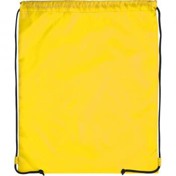 Gymbag / Sportbeutel / Turnbeutel / aus recyceltem Polyester / Farbe: gelb
