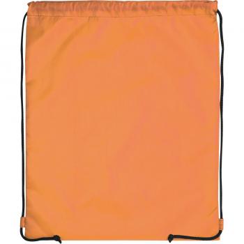 Gymbag / Sportbeutel / Turnbeutel / aus recyceltem Polyester / Farbe: orange