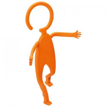 Handyhalter "Fleximännchen" / Farbe: orange