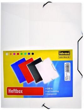 Heftbox / DIN A4 / aus PP / Farbe: transparent