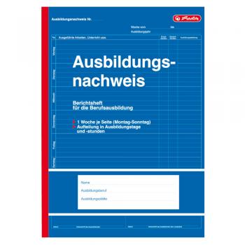 Herlitz Ausbildungsnachweis / Berichtsheft / DIN A4 / 28 Blatt