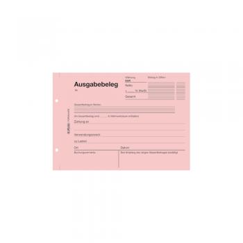 Herlitz Ausgabebeleg 302 / A6 quer / 50 Blatt