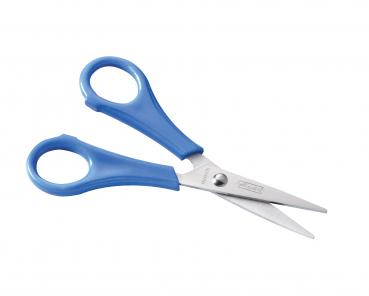 Herlitz Bastelschere für Linkshänder  / spitz / Farbe: blau