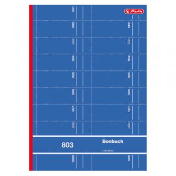 Herlitz Bonbuch 803 / A4 / 1000 Abrisse