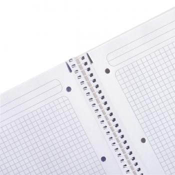 Herlitz Collegeblock / DIN A4 / Spiralblock / kariert / "Frozen Glam"