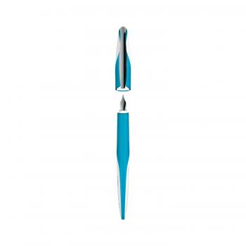 Herlitz Füllhalter "my.pen" / Füller / "Ocean Blue" + 100 Füllerpatronen