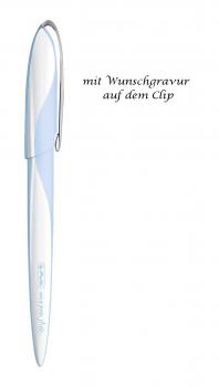 Herlitz Kalligrafie-Set "My.Pen" mit Gravur / Füllhalter / Farbe: hellblau