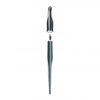 Herlitz Kalligrafie-Set My.Pen / Füllhalter mit 3 Griffstücken / Farbe: schwarz