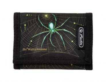 Herlitz Kinder Geldbörse / Geldbeutel / Portemonnaie / "Spider" / mit Gravur