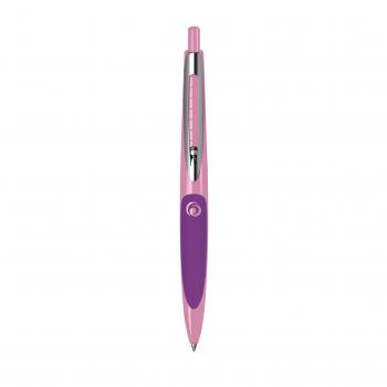Herlitz Kugelschreiber my.pen mit Namensgravur - Farbe: rosa-lila