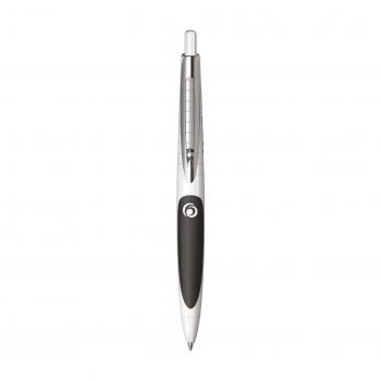 Herlitz Kugelschreiber my.pen mit Namensgravur - Farbe: weiß-schwarz