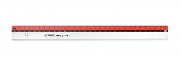 Herlitz Lineal "my.pen" / 30cm / Farbe: rot