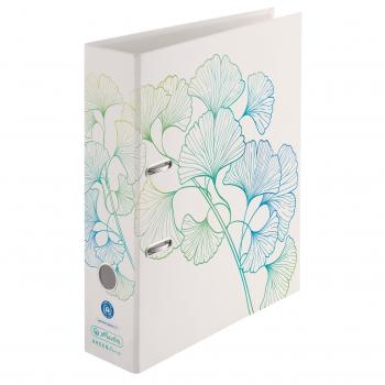 Herlitz Motivordner / DIN A4 / 80mm breit / "GREENline Gingko"