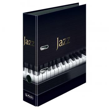 Herlitz Motivordner / DIN A4 / 80mm breit / "Jazz"