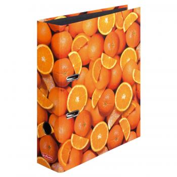 Herlitz Motivordner / DIN A4 / 80mm breit / "Orange"