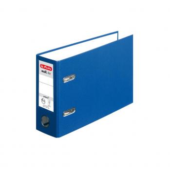 Herlitz Ordner / quer / DIN A5 / 80mm breit / Farbe: blau