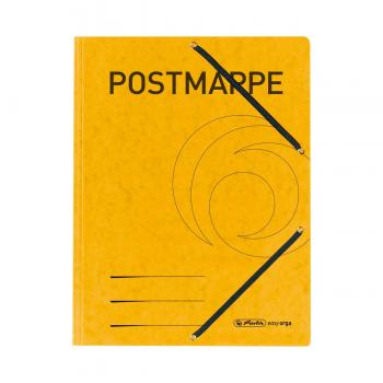 Herlitz Postmappe / DIN A4 / mit 2 Gummizügen