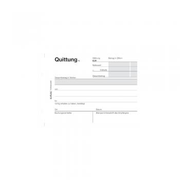 Herlitz Quittungsblock 401 / A6 / 50 Blatt