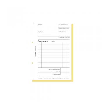 Herlitz Rechnungsbuch 303 / A6 / 2x 40 Blatt / selbstdurchschreibend