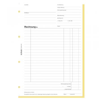 Herlitz Rechnungsbuch 306 / A4 / 2x 40 Blatt / selbstdurchschreibend