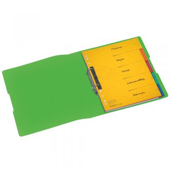 Herlitz Ringbuch / DIN A4 / 25mm Füllhöhe / aus PP / Farbe: opak apfelgrün