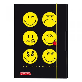 Herlitz Sammelmappe / DIN A3 / "Smiley World Black"
