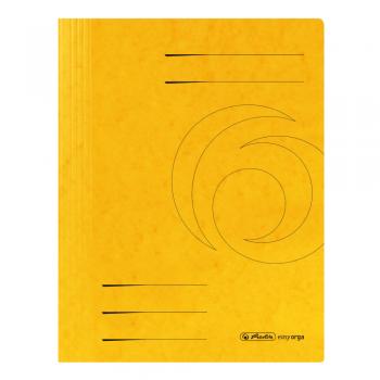 Herlitz Spiralhefter / DIN A4 / Farbe: gelb