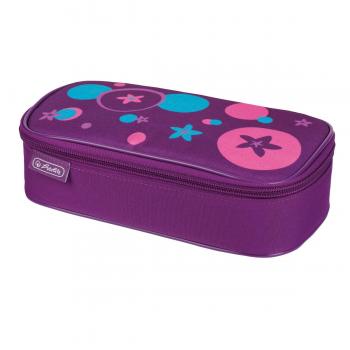 Herlitz Stiftebox XXL / Faulenzerrolle  / Faulenzer-Box / "Ocean"
