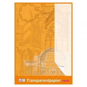 Herlitz Transparentpapier / 25 Blatt je Block / DIN A3