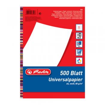 Herlitz Universalpapier / Kopierpapier / 500 Blatt / A4 / 80g/m²