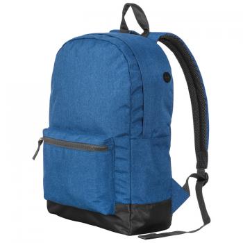 Hochwertiger Rucksack aus Polyester / Farbe: blau