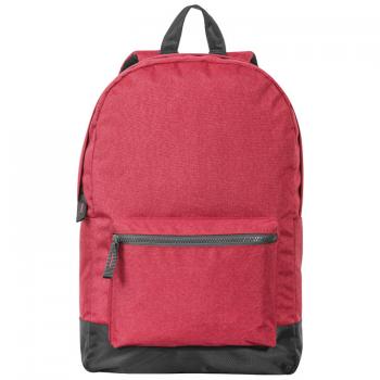Hochwertiger Rucksack aus Polyester / Farbe: rot