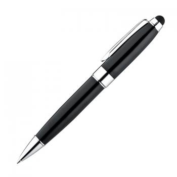 hochwertiger Touchpen Kugelschreiber mit Namensgravur - aus Metall