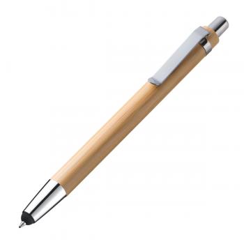 Holz Schreib-Set aus Bambus / Bleistift + Touchpenkugelschreiber