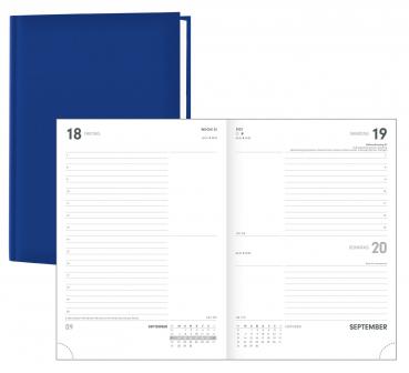 Idena Buchkalender / Chefkalender 2023 / Farbe: blau