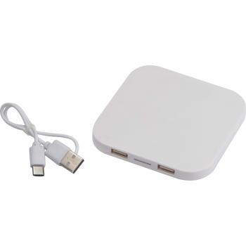 Induktionsladegerät / Wireless Charger / mit 2 USB-Ports