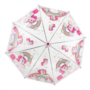 Kinder Regenschirm / Ø83x66cm / "Einhorn"