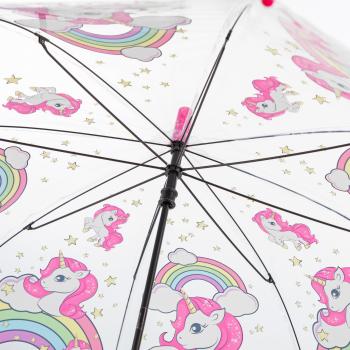 Kinder Regenschirm / Ø83x66cm / "Einhorn"