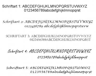 Kladde / A4 / Notizbuch / 96 Blatt / kariert / mit silber gefärbter Gravur