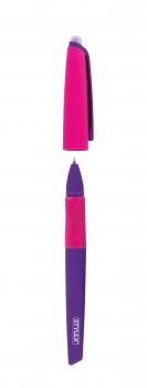 Korrektur-Gelschreiber / blauschreibend 0,7 mm / Farbe: lila/pink