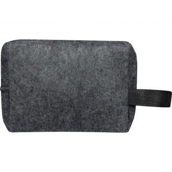 Kosmetiktasche / Kulturtasche / Farbe: grau