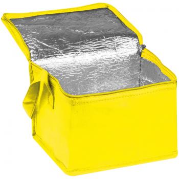 Kühltasche für 6 Dosen à 0,33l / Farbe: gelb