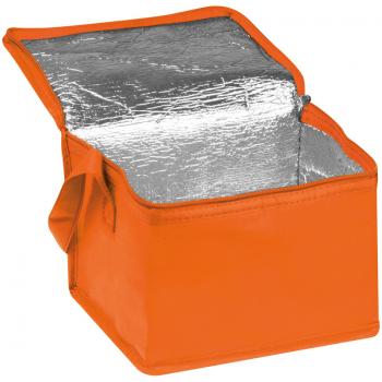 Kühltasche für 6 Dosen à 0,33l / Farbe: orange