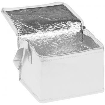 Kühltasche für 6 Dosen à 0,33l / Farbe: weiß