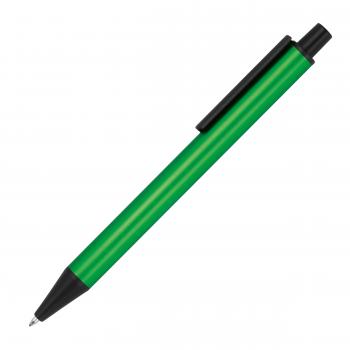 Kugelschreiber aus Metall / Farbe: metallic grün
